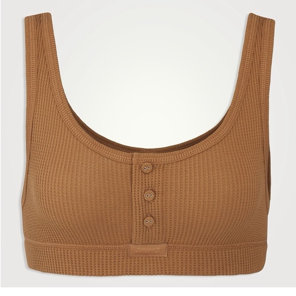 SKIMS NWOT Waffle Knit Bralette - Picture 1 of 6
